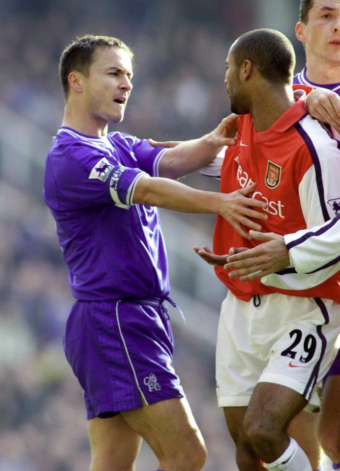 Dennis Wise was caught biting a Real Mallorca player back in 1999