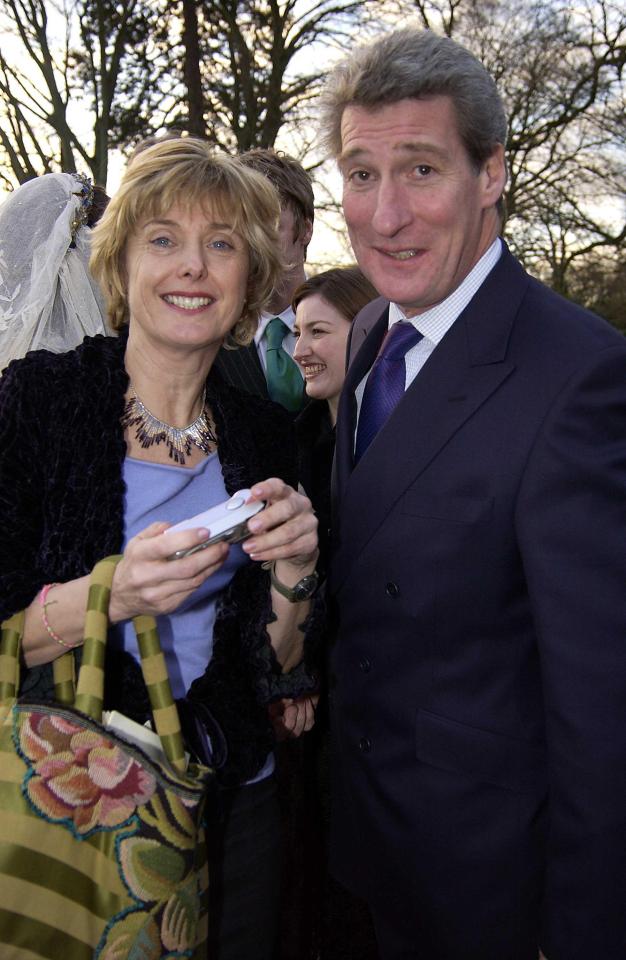 Jeremy Paxman and Elizabeth Clough before their 2016 split