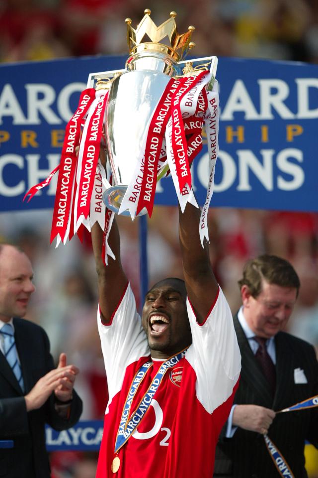  Sol Campbell won a league and cup double in first season after joining Arsenal