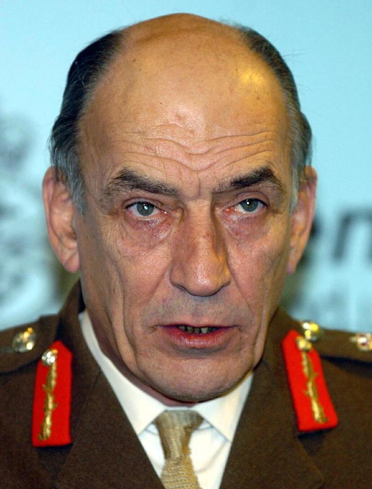  Ex-head of the British Army General Sir Mike Jackson said soldiers and their families had been living under a 'dreadful shadow of Shiner's creation'