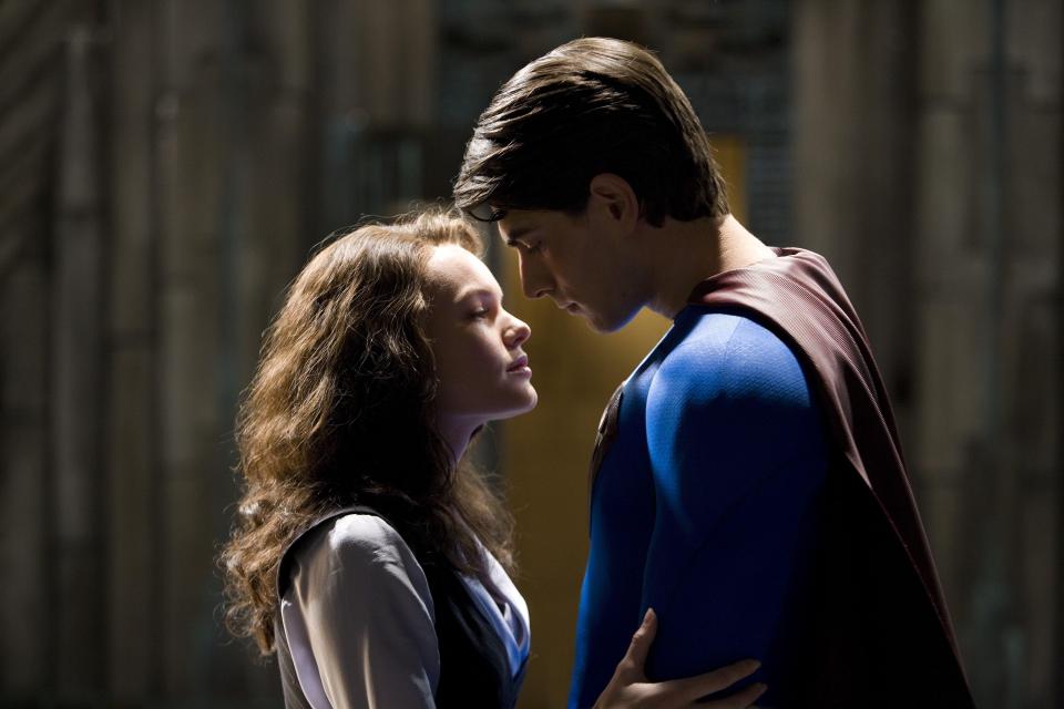  Kate Bosworth as Lois Lane opposite Brandon Routh in Superman Returns