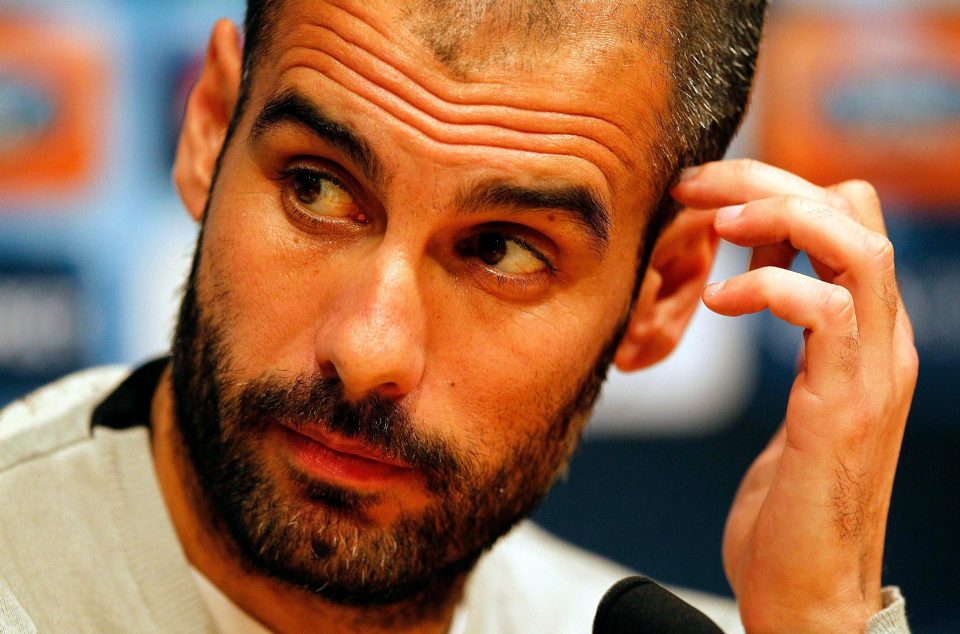 Pep Guardiola...could be favourite to land the Brazilian