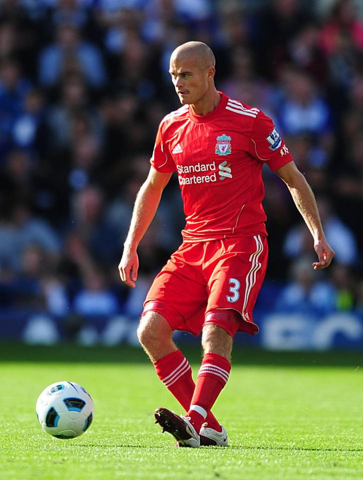  The defender followed Roy Hodgson to Liverpool in 2010