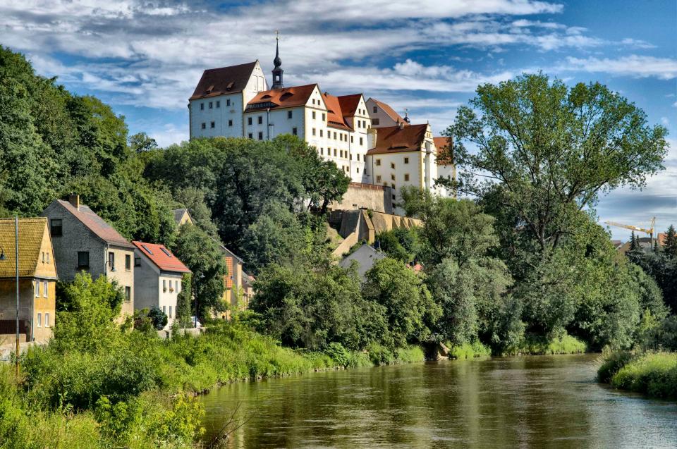  Colditz prison - looking idyllic today but in World War 2 it was a grim repository for escape prone prisoners