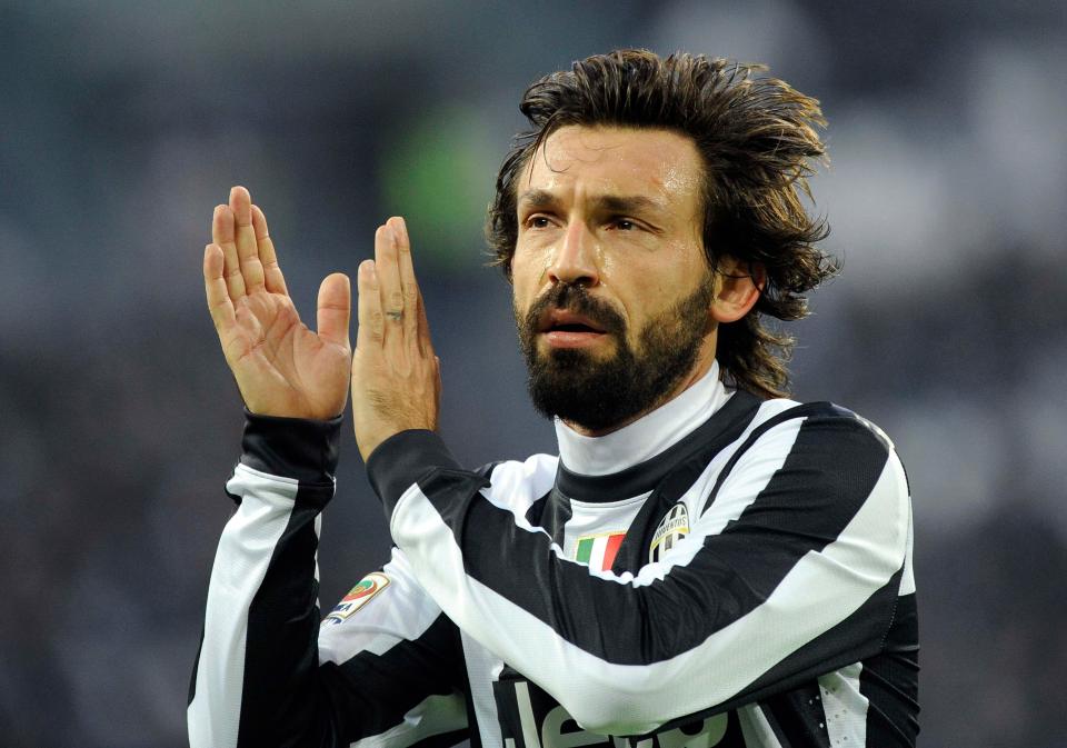  Andrea Pirlo proved phenomenal and won Serie A best player award three times