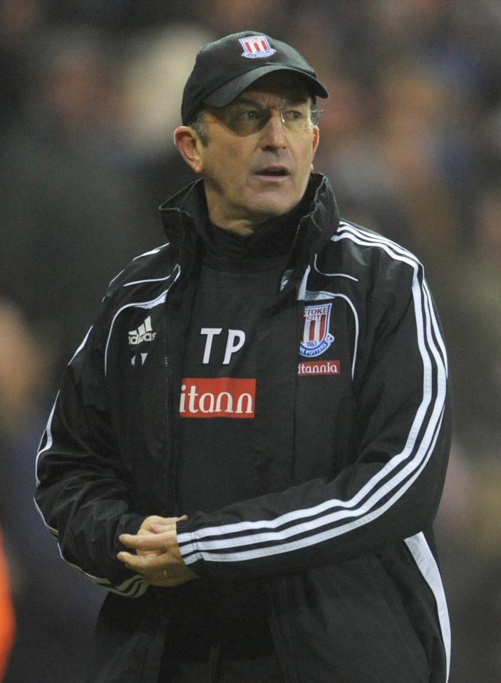  Tony Pulis made it very uncomfortable for opposing teams at the Britannia