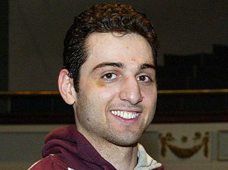 During the eight minute shoot out Jeffrey found himself looking direct into the eyes of the lead terrorist Tamerlan Tsarnaev as they fired at each other from just 6ft away