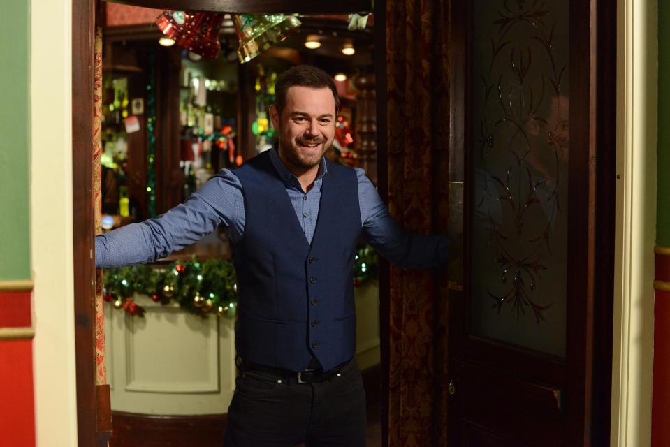  Dyer will be taking a break from EastEnders filming - he plays Queen Vic landlord Mick Carter