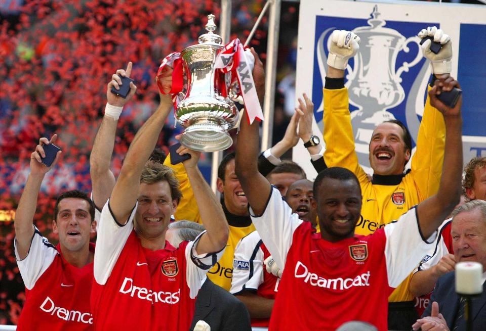  Former Arsenal captain Patrick Vieira would be a big hit with fans but looks unlikely to return