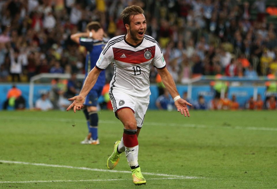  Gotze wrote himself into Germany folklore by scoring the winner in the 2014 World Cup final