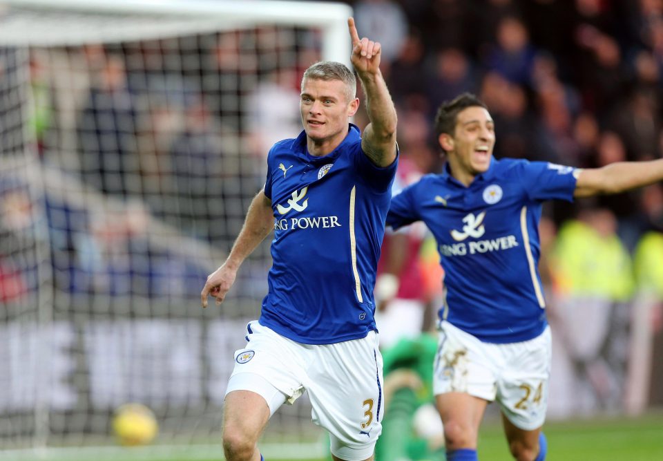  Paul Konchesky spent five years at Leicester City