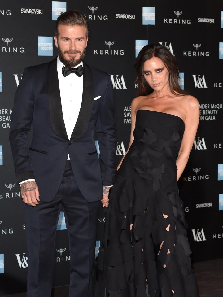  She also praised the Beckhams as an 'amazing couple with amazing careers'