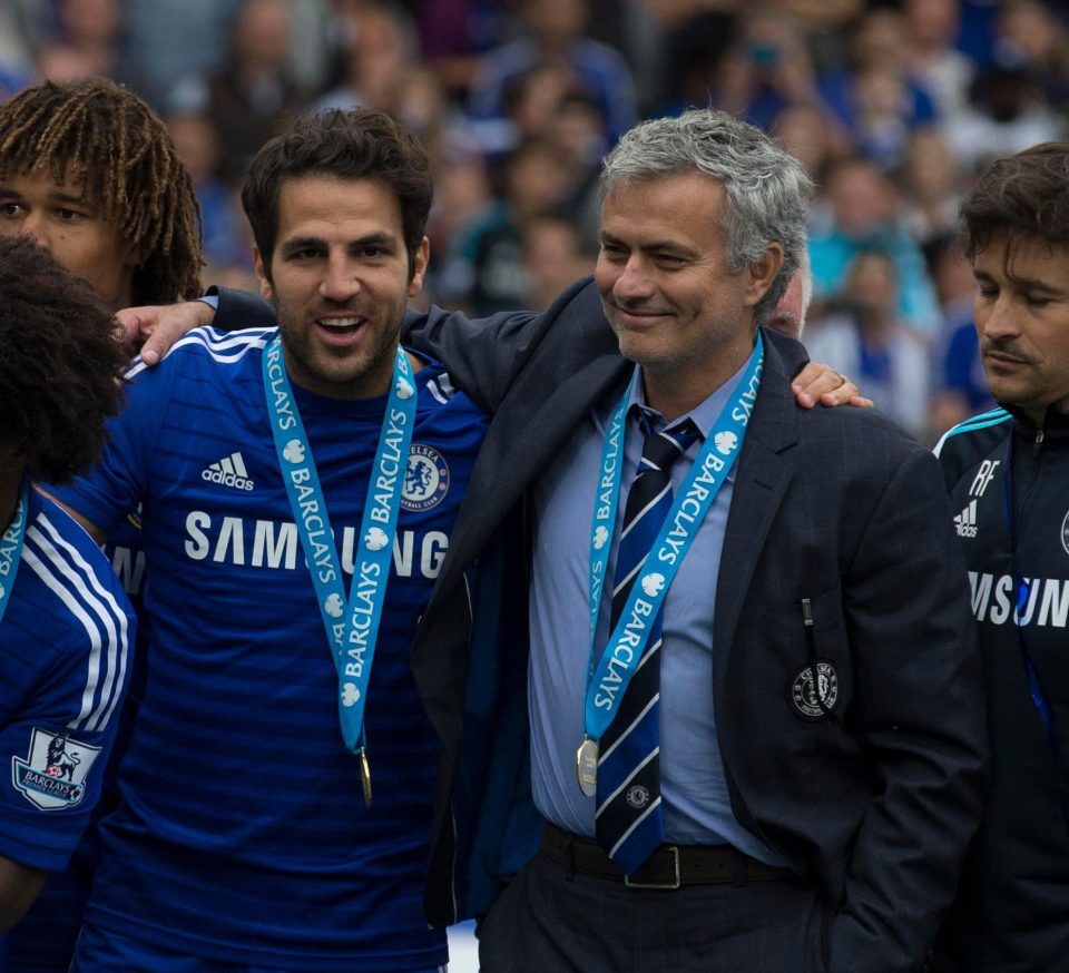  Mourinho brought Fabregas back to the Premier League in 2014 from Barcelona