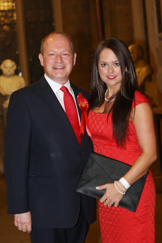  Danczuk has eight and six-year-old sons with Karen and two teenagers with first wife Sonia Milewski