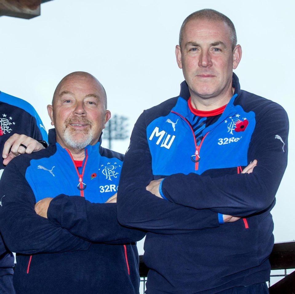  Frank McParland (L) and Mark Warburton could link up at Nottingham Forest