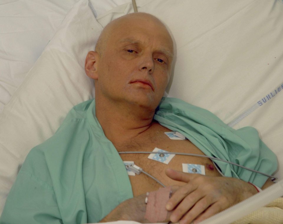  Whistle-blower Alexander Litvinenko died after being poisoned in 2006