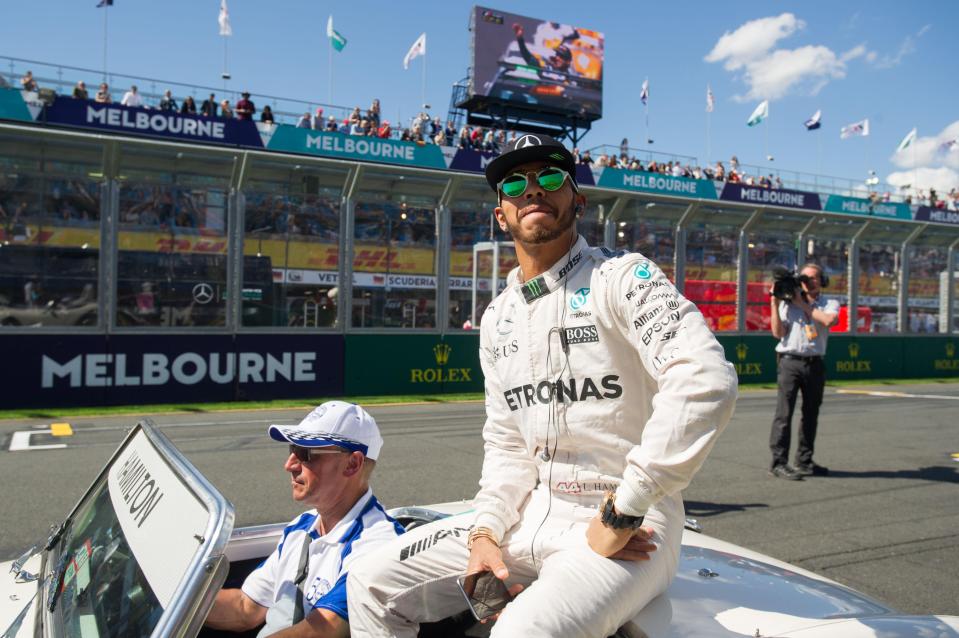  Lewis Hamilton will hope to get his season off to a flying start at the Australian Grand Prix