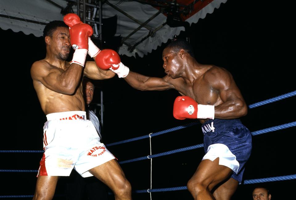  Watson suffered severe injuries in his fight against Chris Eubank Sr in 1991