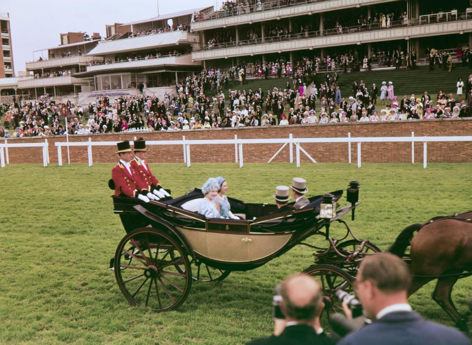  Each day the Queen is introduced through Royal Procession