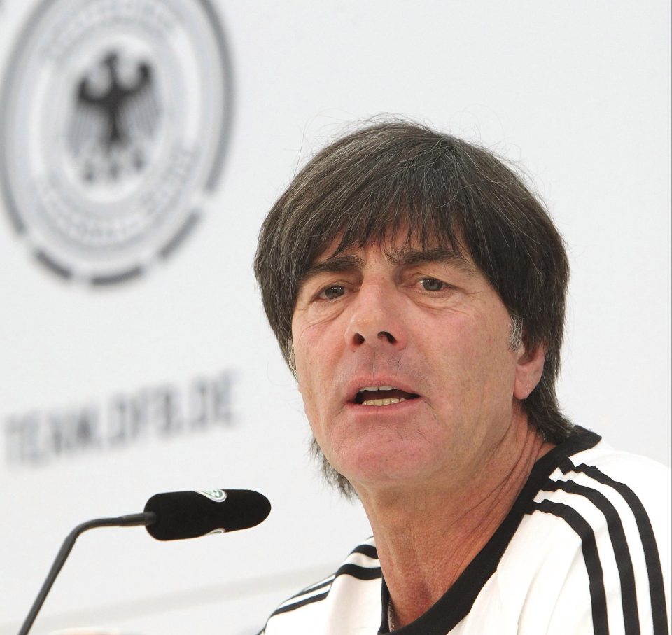  Germany boss Joachim Low would no doubt be a hit with Arsenal supporters