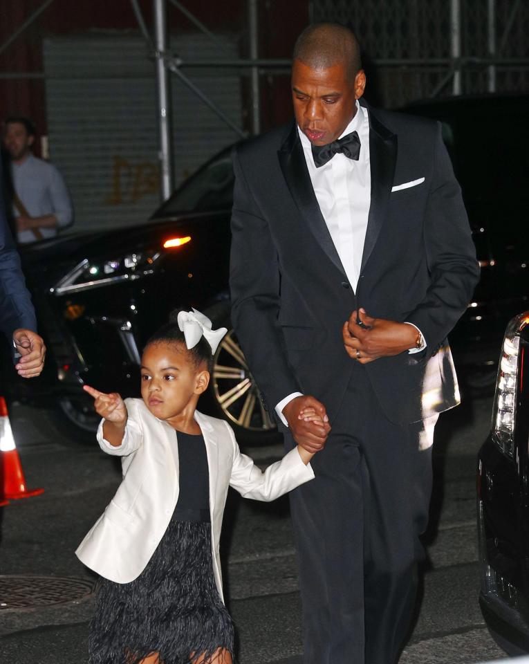  Blue Ivy rules the roost with Jay