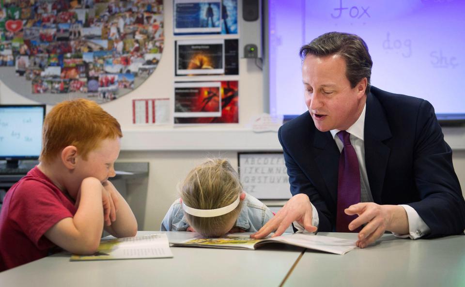  Lucy Howarth, six, upstaged PM David Cameron on a school visit near Bolton during the 2015 general election