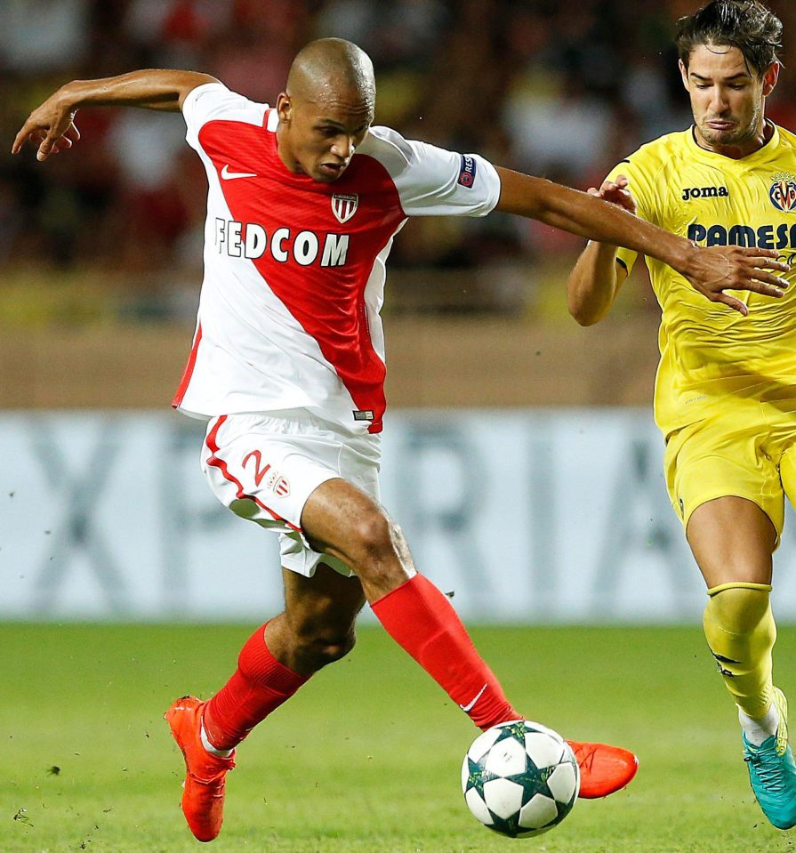 Fabinho has five goals for Monaco this season