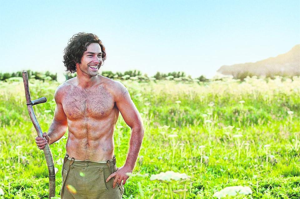  He may be ubiquitous on screen, but a topless Poldark is surprising hard to find in Cornwall itself