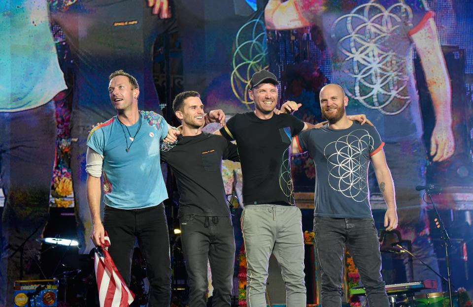  Coldplay will perform at the special event on Sunday