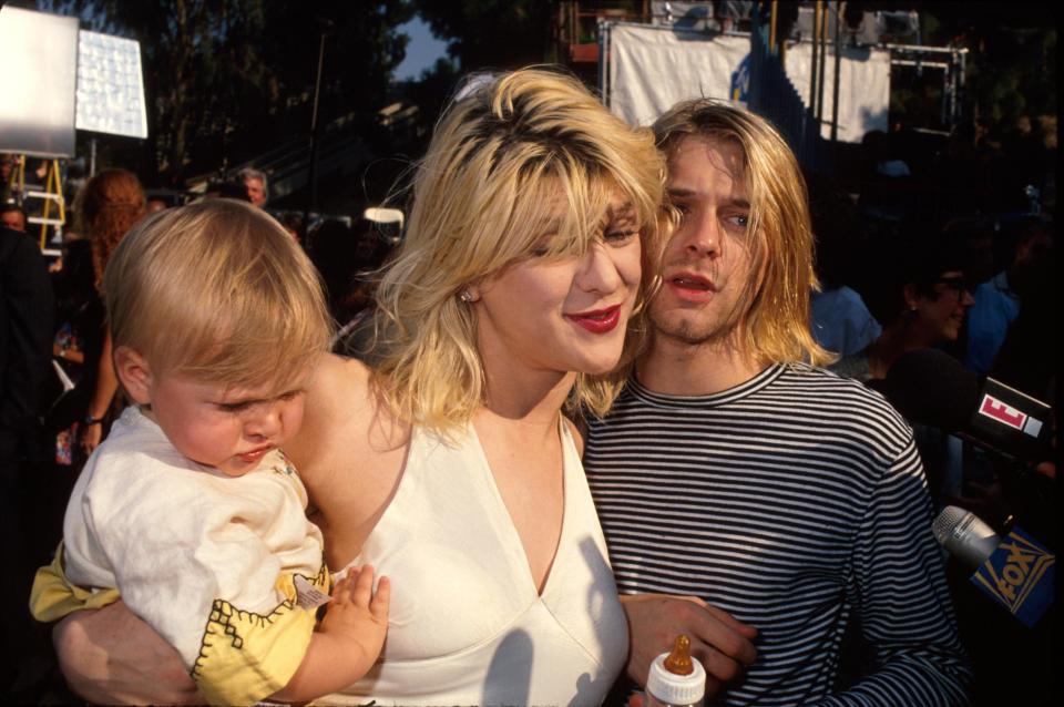  Courtney Love and Kurt Cobain had a baby daughter, Frances Bean Cobain in 1992