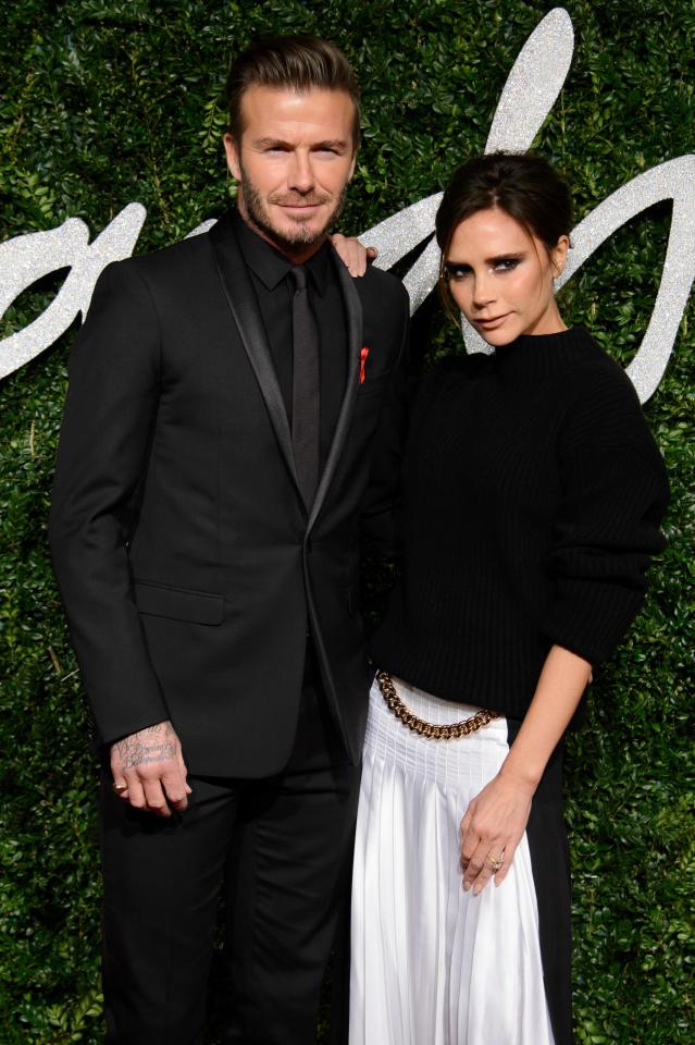  David and Victoria Beckham regularly post Instagram messages