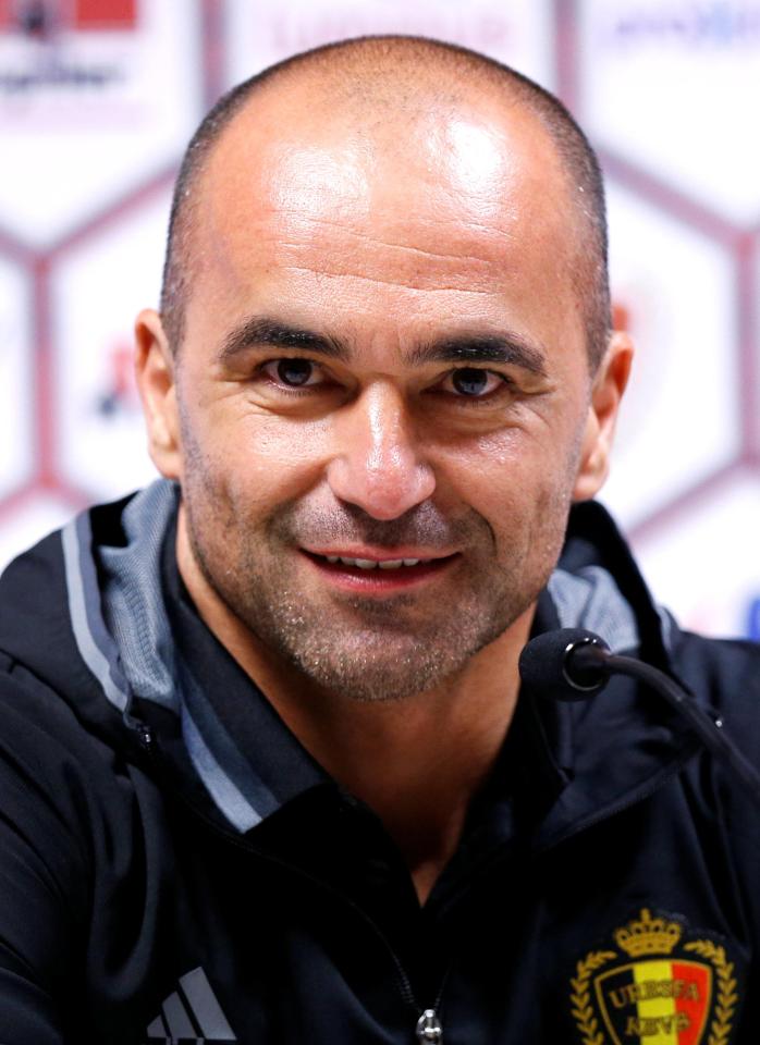  Current Belgium boss Roberto Martinez also makes the top ten favourites to replace Wenger