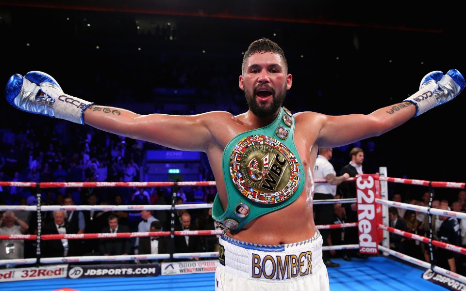 Tony Bellew is the current WBC world cruiserweight champion