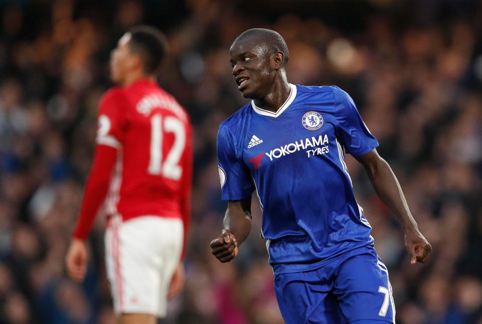  N'Golo Kante is on the verge of winning back-to-back titles with different clubs