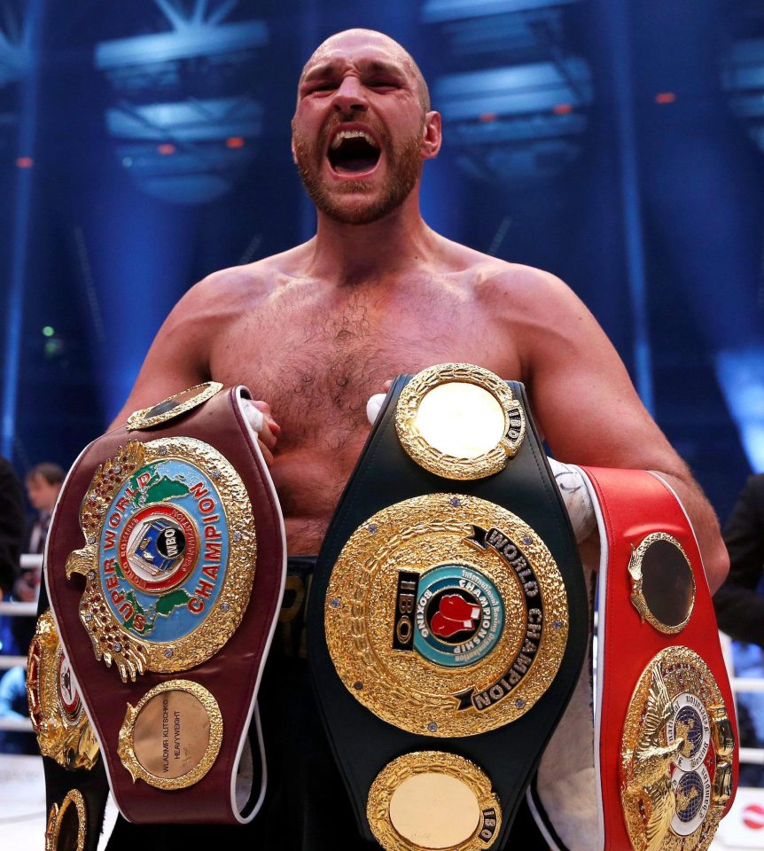  Fury has not boxed since his win over Wladimir Klitschko late in 2015