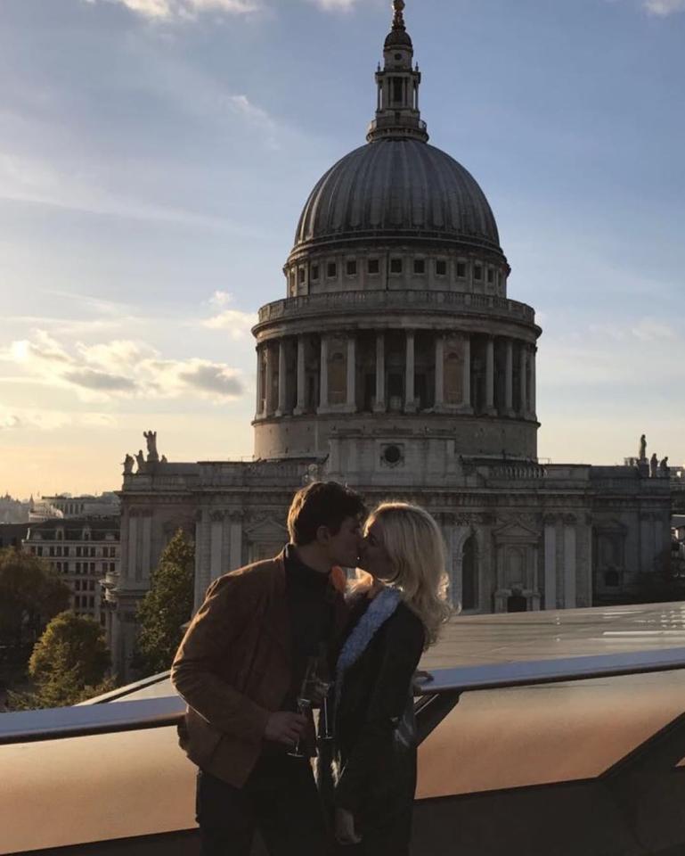  Pixie's boyfriend Oliver Cheshire proposed in November