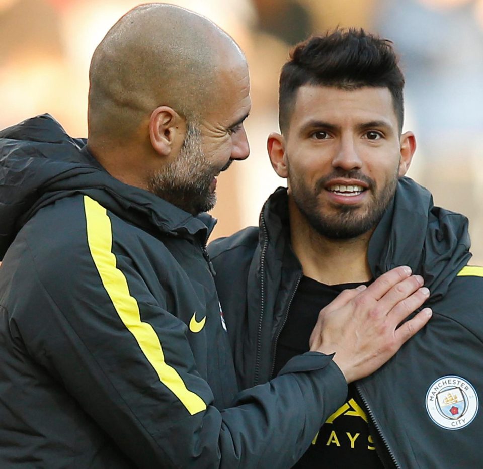  Sergio Aguero now feels unappreciated by Pep Guardiola