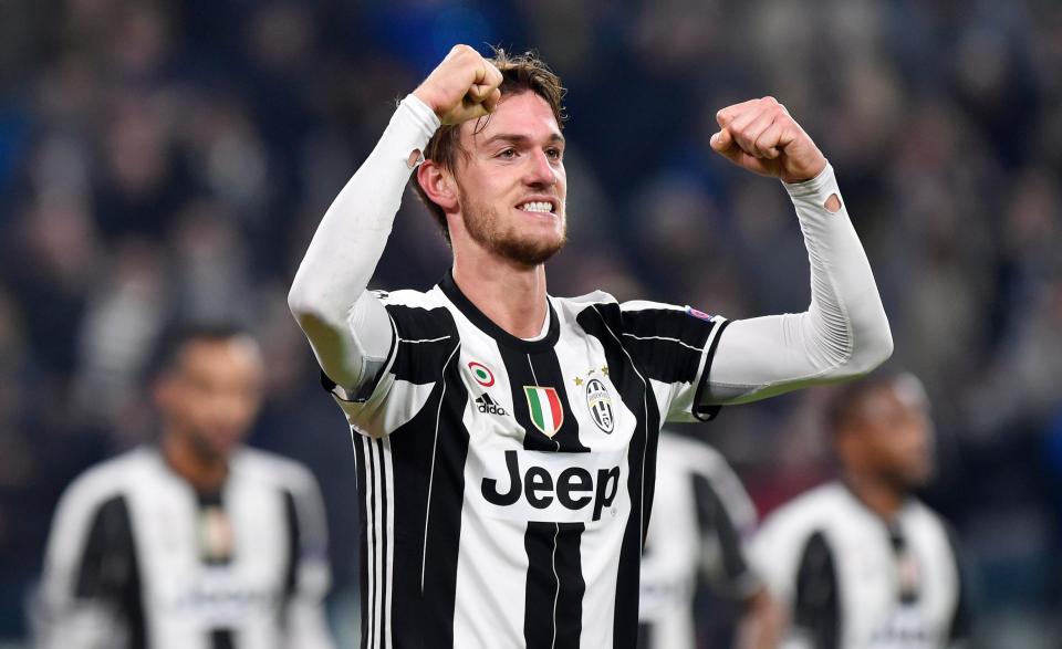  Daniele Rugani is seen as the new long-term option in central defence for Juve