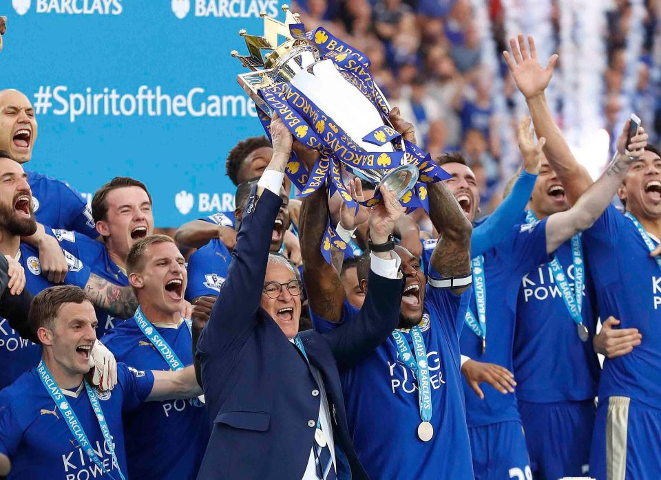  Only last May Leicester were crowned Premier League champions