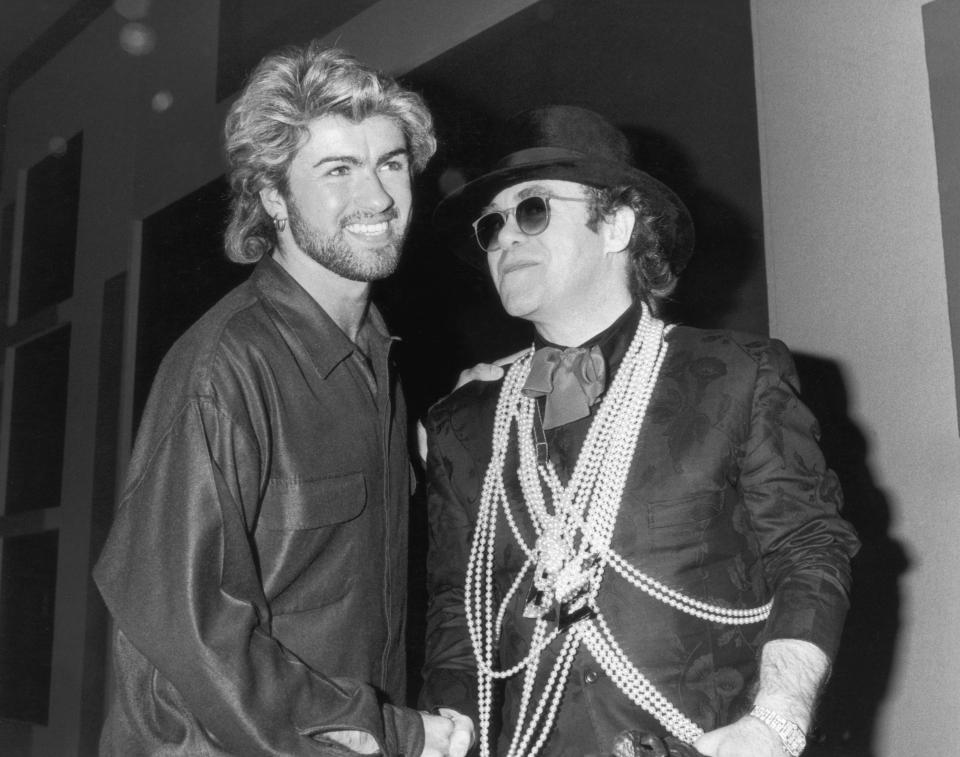  Elton dedicated six songs to his late friend during an emotional radio interview