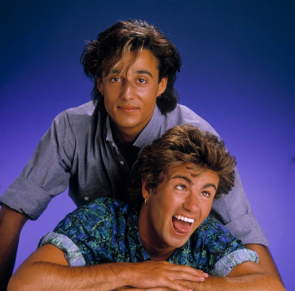  Andrew and George in their Wham heyday