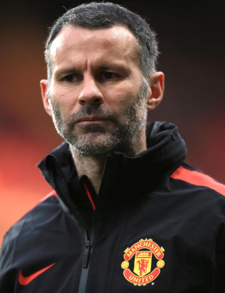  Ryan Giggs had a brief spell in charge of Manchester United