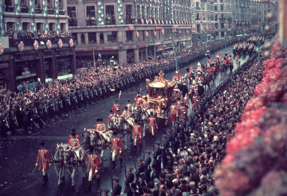  The Coronation of Queen Elizabeth II in 1953