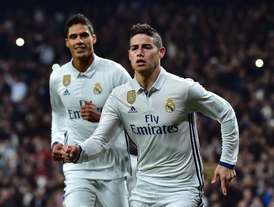  James Rodriguez was the last player to sign for Real Madrid from Monaco