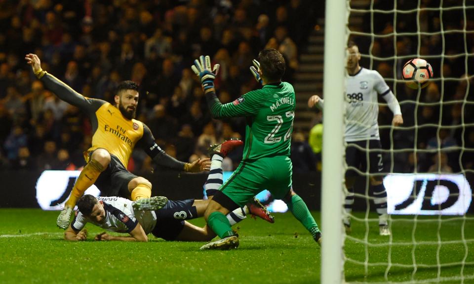  The North Londoners survived a scare in the third round of the FA Cup when they came from behind to beat Preston North End