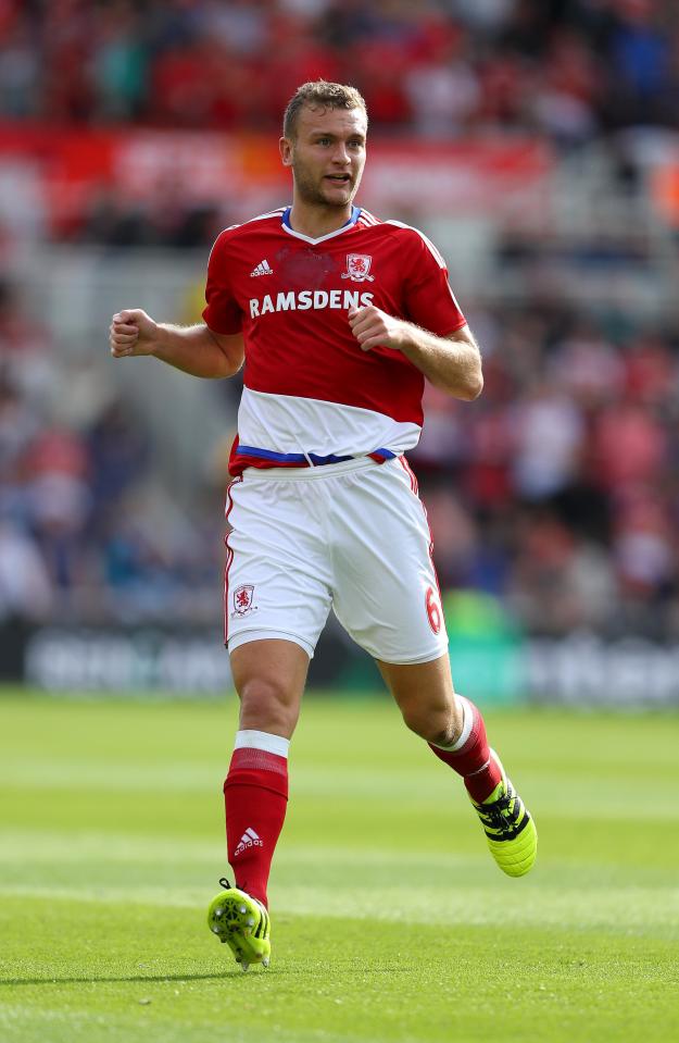  Middlesbrough defender Ben Gibson has emerged as a key target for Man City