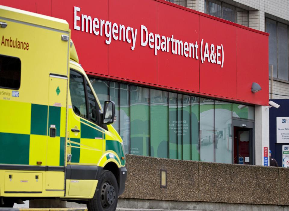  A&E wait times are now the longest ever with just 86.2 per cent pf patients seen within the four hour target