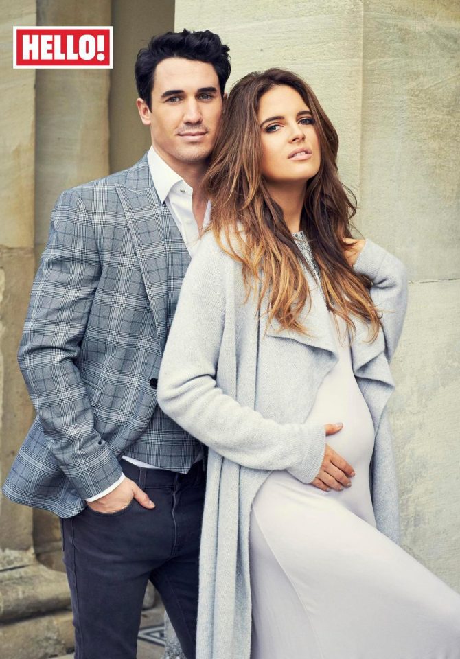  They announced their baby news in a chat with Hello!