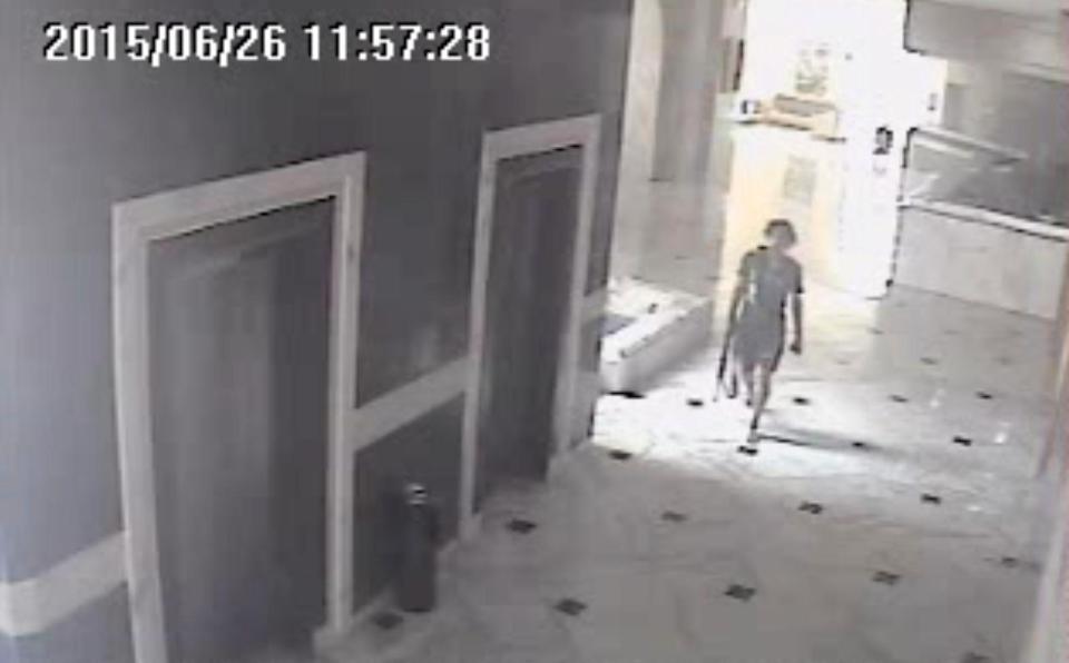  He also prowled the corridors of the Imperial Marhaba Hotel as he looked for more victims