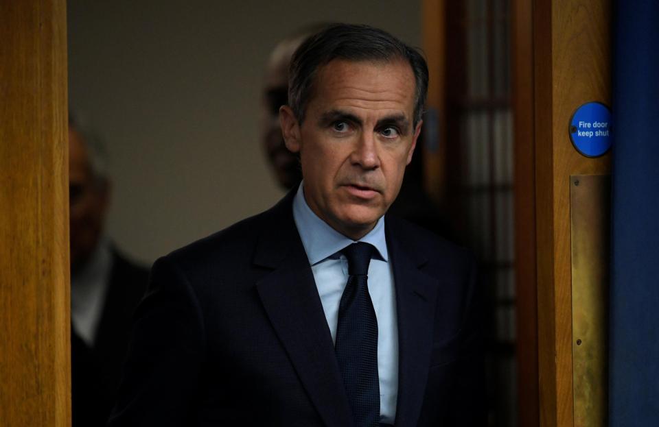  Bank of England Governor Mark Carney claimed Europe has 'greater short-term risks' as a result of Brexit than the UK does